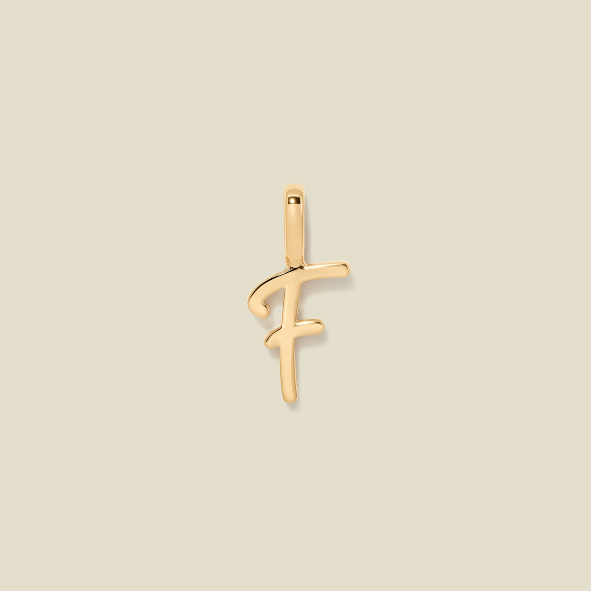 Script Initial F Charm