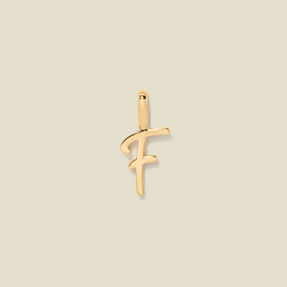 Script Initial F Charm