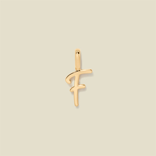 Script Initial F Charm