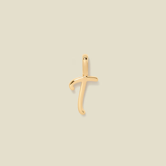 Script Initial T Charm