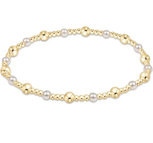 Enewton Gold Sincerity Pearl Bead Bracelet - 4mm