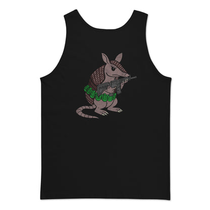 Armed To The Dillo Tank