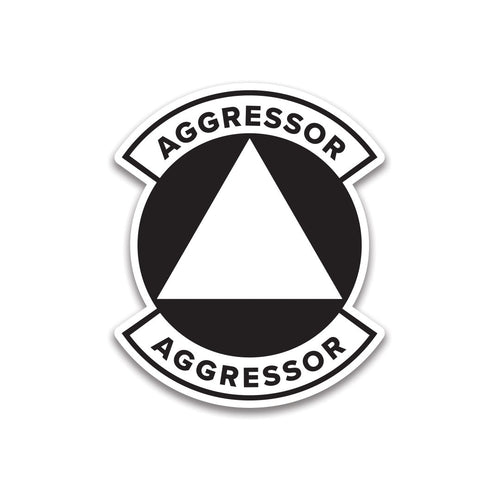 Aggressor Sticker