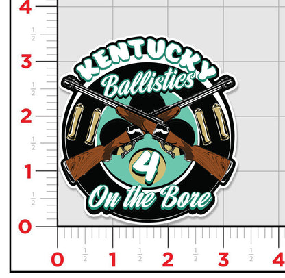 4 On The Bore Sticker