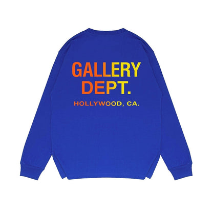 Gallery Dept Long Sleeved Shirt Fashion Brand Long Sleeve Long-Sleeved T-shirt Blouse