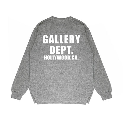 Gallery Dept Long Sleeved Shirt Fashion Brand Long Sleeve Long-Sleeved T-shirt Blouse