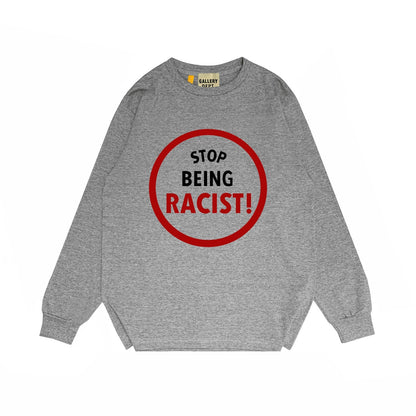 Gallery Dept Long Sleeved Shirt Fashion Brand Long Sleeve Long-Sleeved T-shirt Blouse