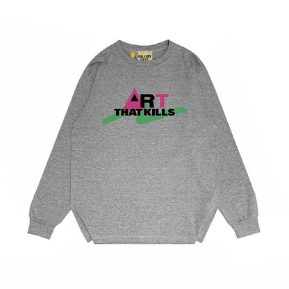 Gallery Dept Long Sleeved Shirt Fashion Brand Long Sleeve Long-Sleeved T-shirt Blouse