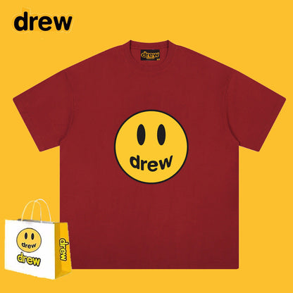 Drew T-shirts Printed T-shirt High Street Short Sleeve