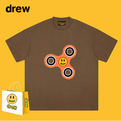 Drew T-shirts Cotton Short Sleeve Loose Men's Short Sleeve