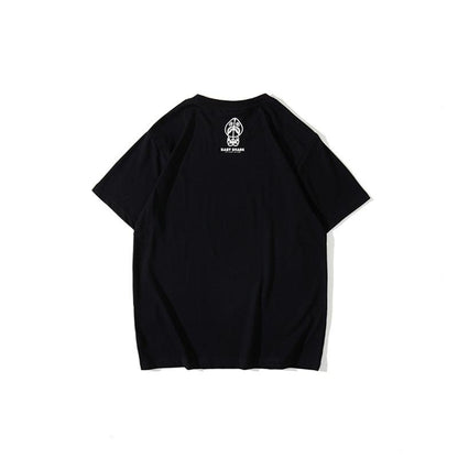 Bathing Ape T-Shirt Spring/Summer Blue Shark Short Sleeve T-shirt Half Sleeve