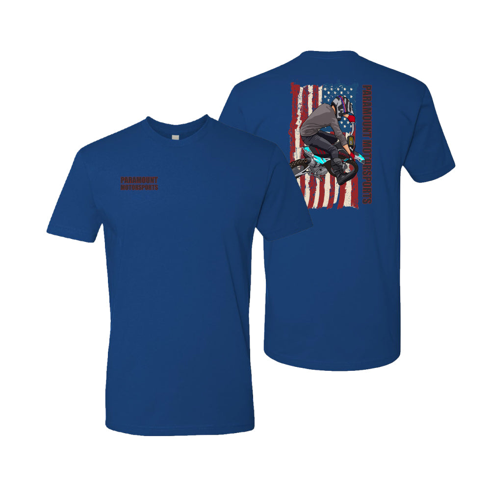 American Flag Right Turn T-Shirt