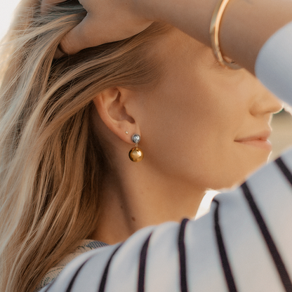 Sol Drop Stud Earrings | Final Sale