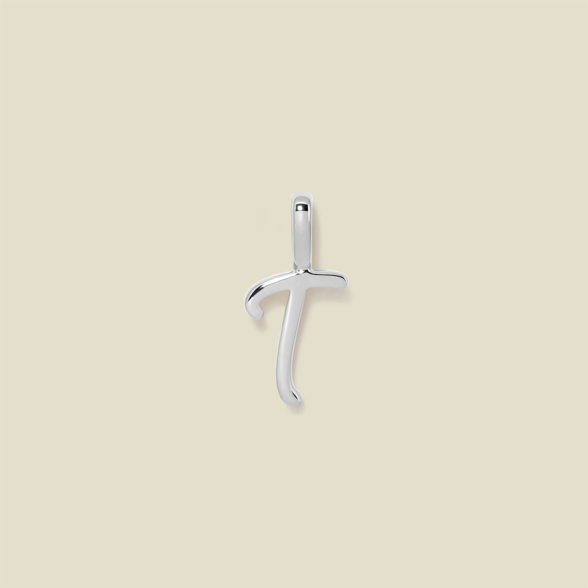 Script Initial T Charm
