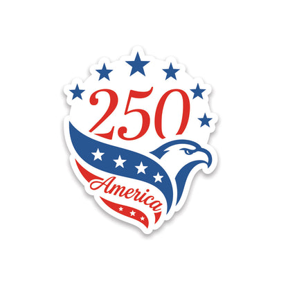 America: 250 Years Sticker