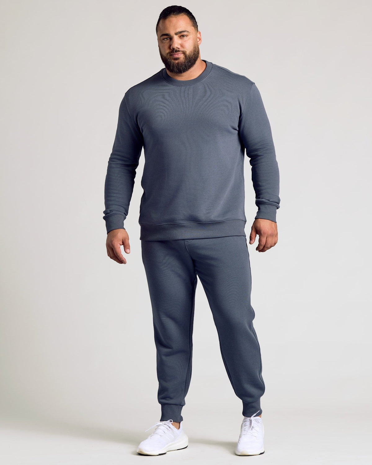 Stormy Fleece French Terry Pullover Crew Neck