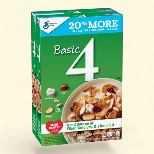 Basic 4 Cereal, Fruit and Nut, 18 oz