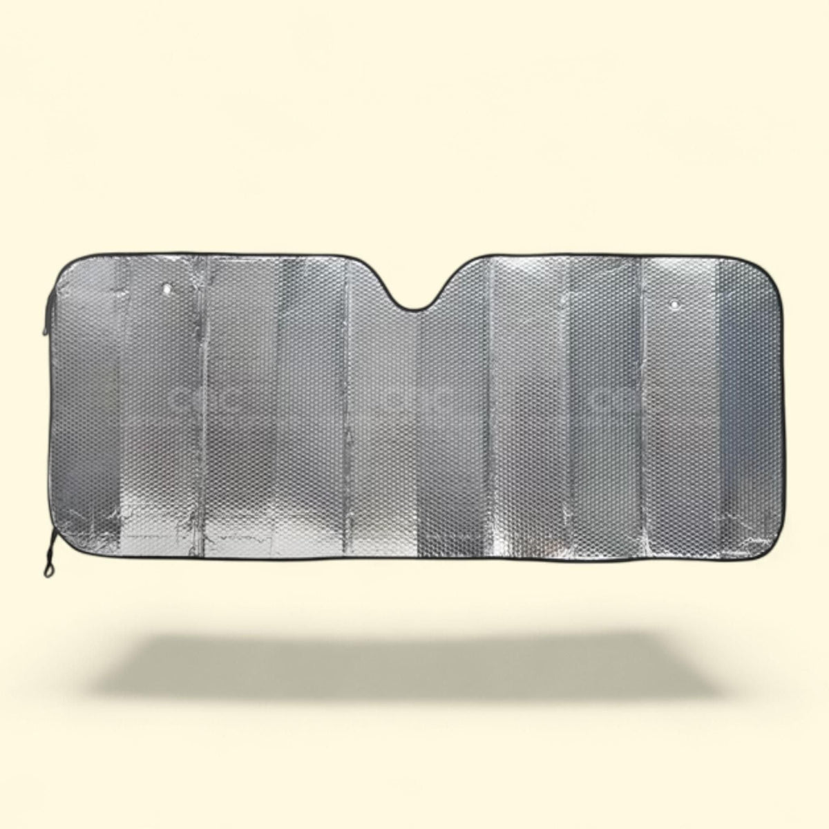 BDK Metallic Black Car Window Sun Shade, 2PC, 31.75" x 28.75"