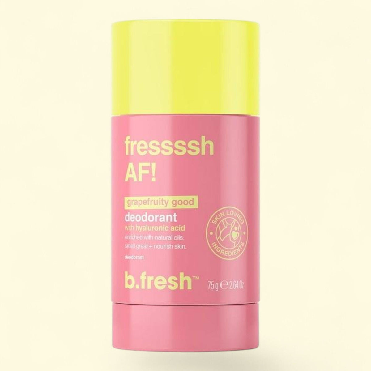 b.fresh grapefruity good deodorant, 2.64 oz