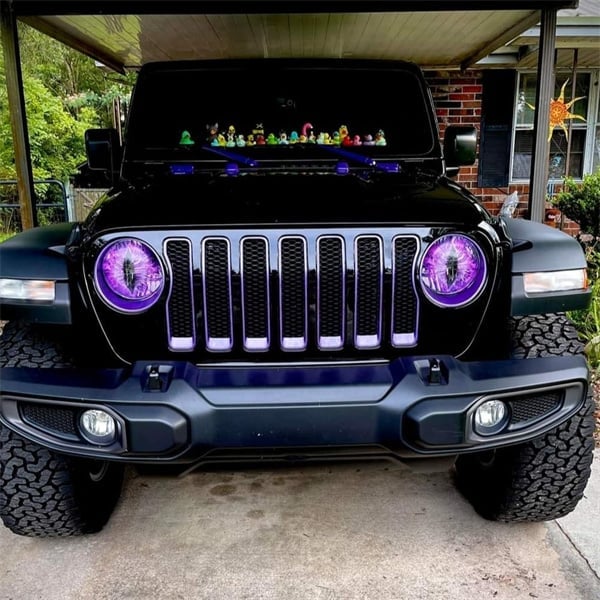 🔥 LAST DAY! 50% OFF – Beast Eyes Headlight Decals (1 Pair)