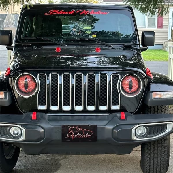 🔥 LAST DAY! 50% OFF – Beast Eyes Headlight Decals (1 Pair)