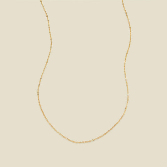 Adjustable Flat Cable Charm Chain