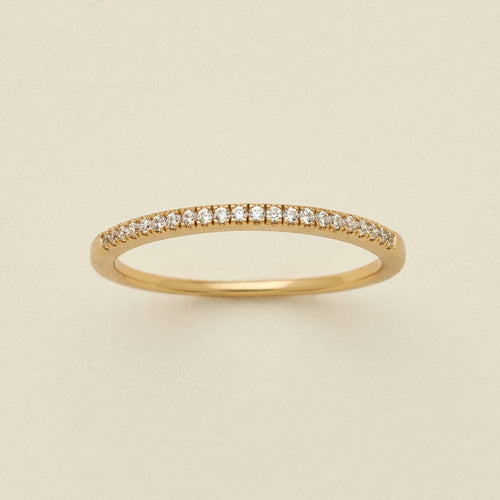 April Birthstone Stacking Ring
