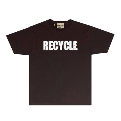 Gallery Dept T Shirt Retro Printed Loose Short-Sleeved Shirt (part2)