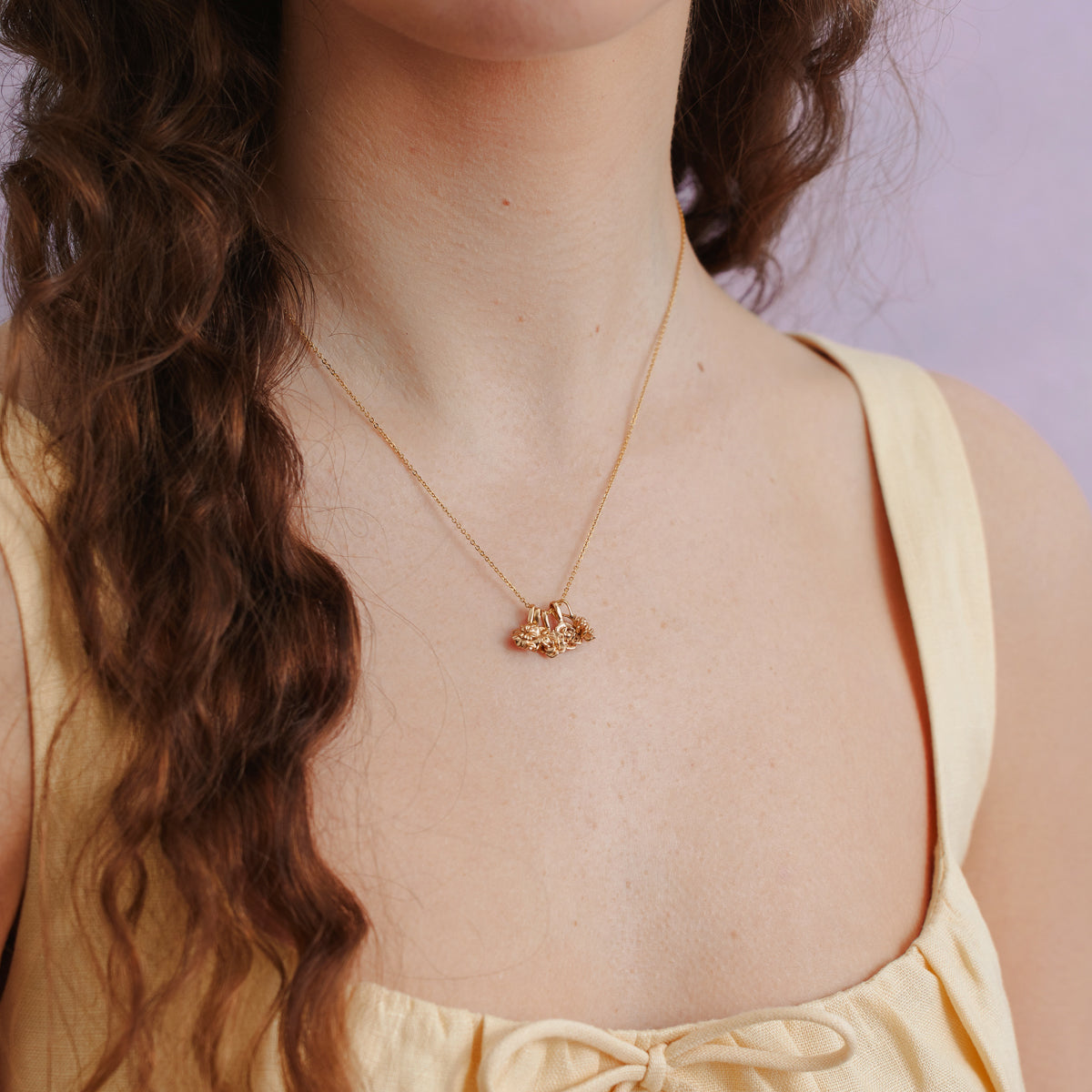 Adjustable Flat Cable Charm Chain