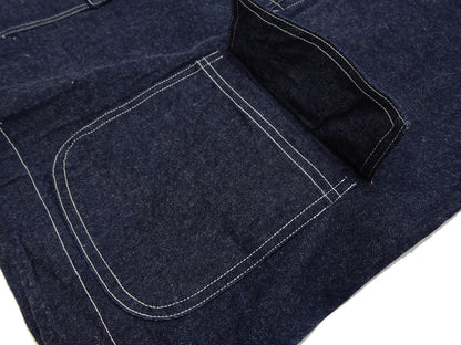 Buzz Rickson U.S. Navy Denim Gas Protective Parka - WWII Denim Anti-Gas Parka (Gunner Smock Jacket) BR11703 One-Wash
