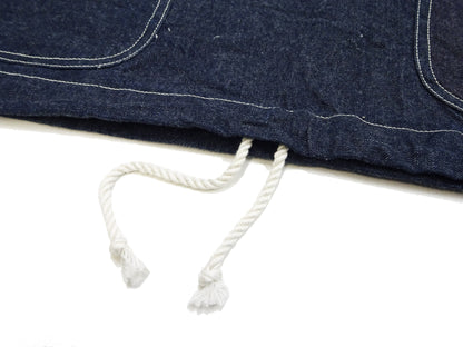Buzz Rickson U.S. Navy Denim Gas Protective Parka - WWII Denim Anti-Gas Parka (Gunner Smock Jacket) BR11703 One-Wash