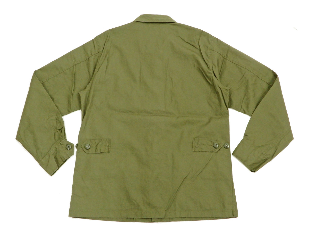 Buzz Rickson Tropical Jacket Men's US Vietnam War Jungle Fatigue Jacket BR12247 Olive