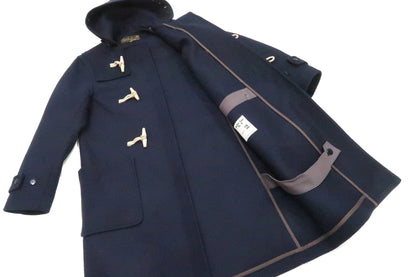 Buzz Rickson Duffel Coat Men's Reproduction of WW2 Royal Navy Duffle Coat BR15164 128 Navy-Blue