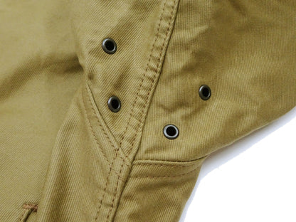 Buzz Rickson N-1 Deck Jacket Men's Casual Lightweight Modified Version of US Navy N1 Khaki (Unlined) BR15346
