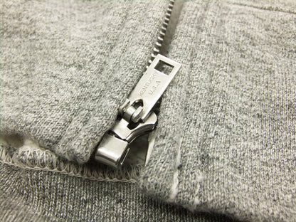 Buzz Rickson Hoodie Men's USAAF Insignia Hoodie Zip Front Hooded Sweatshirt BR65599 Heather-Gray