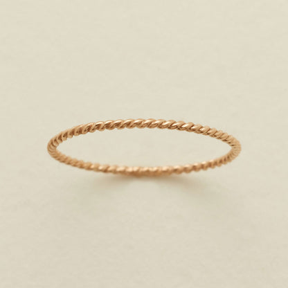 Braided Stacking Ring