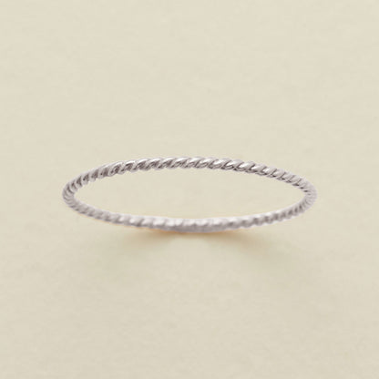 Braided Stacking Ring