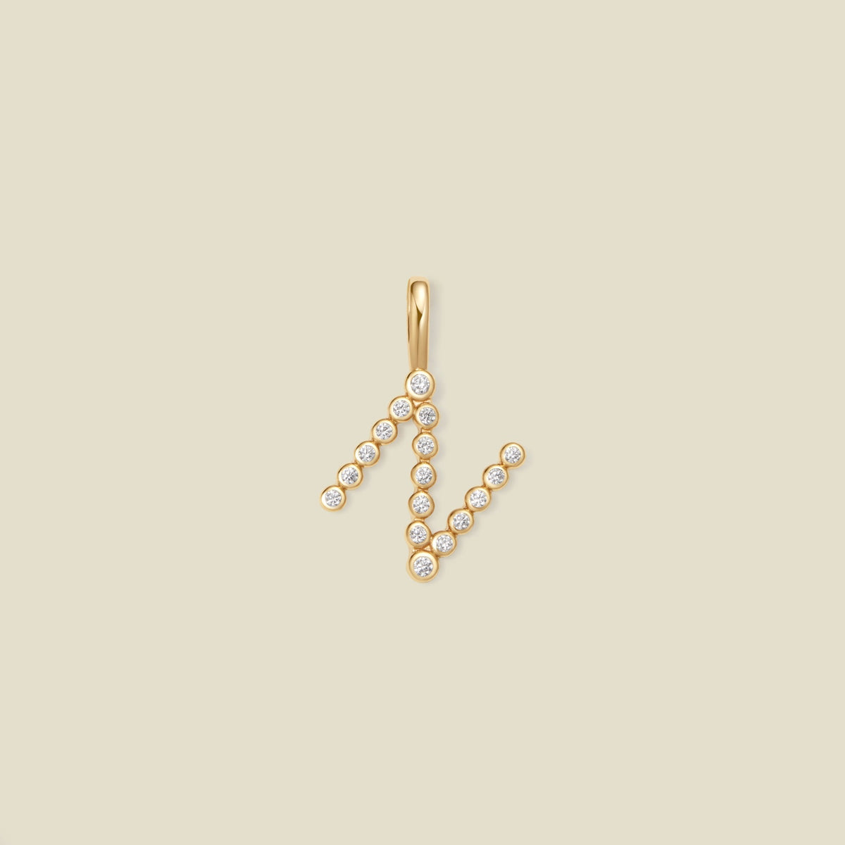 CZ Poppy Initial N Charm