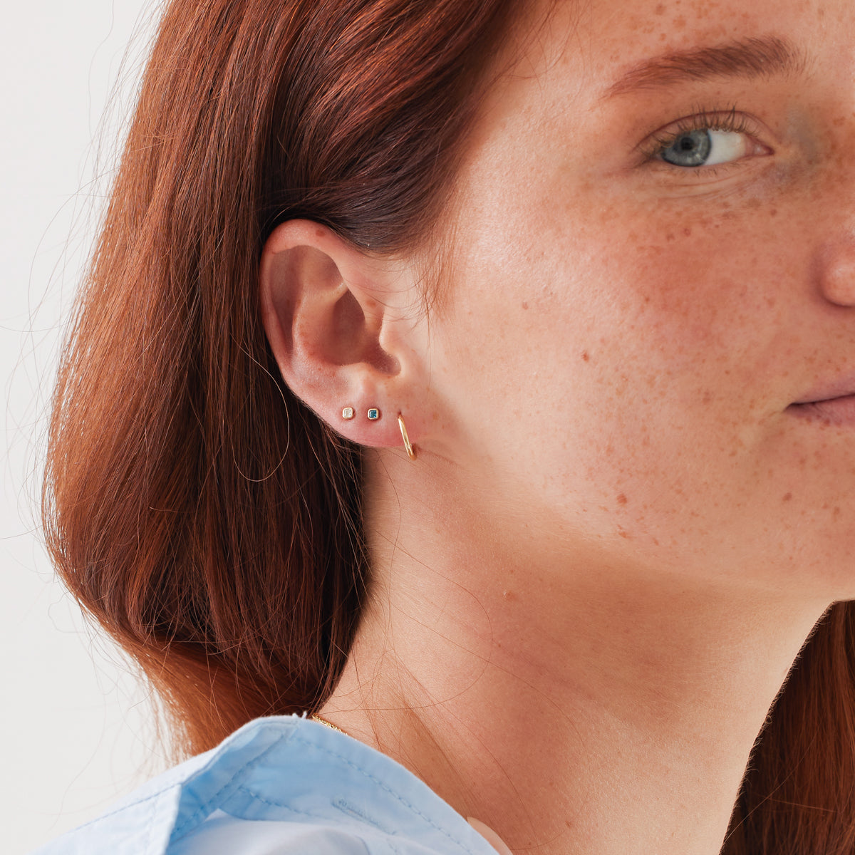 December Birthstone Stud Earrings | Final Sale