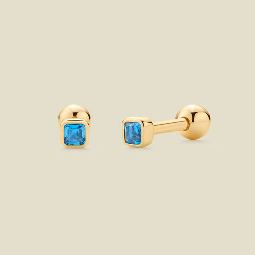 December Birthstone Stud Earrings | Final Sale