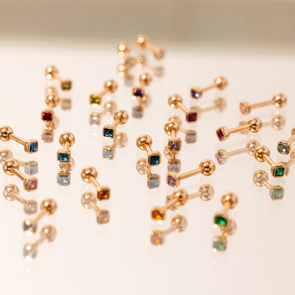 December Birthstone Stud Earrings | Final Sale