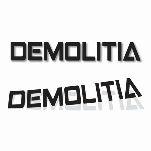 Demolitia Decal