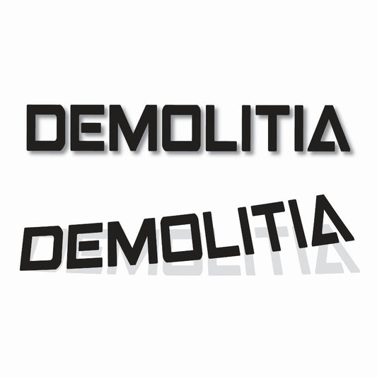 Demolitia Decal