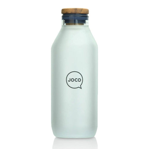 JOCO Glass Bottle Velvet Grip 600ml - Neutral