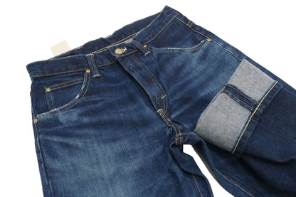 Lee Jeans 101Z with Zip fly Men's Regular Fit Straight Jeans LM8101 Made in Japan LM8101-526 Pre-Faded Blue Indigo Denim