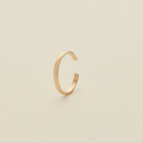 Luster Rounded Ear Cuff - Single | Final Sale