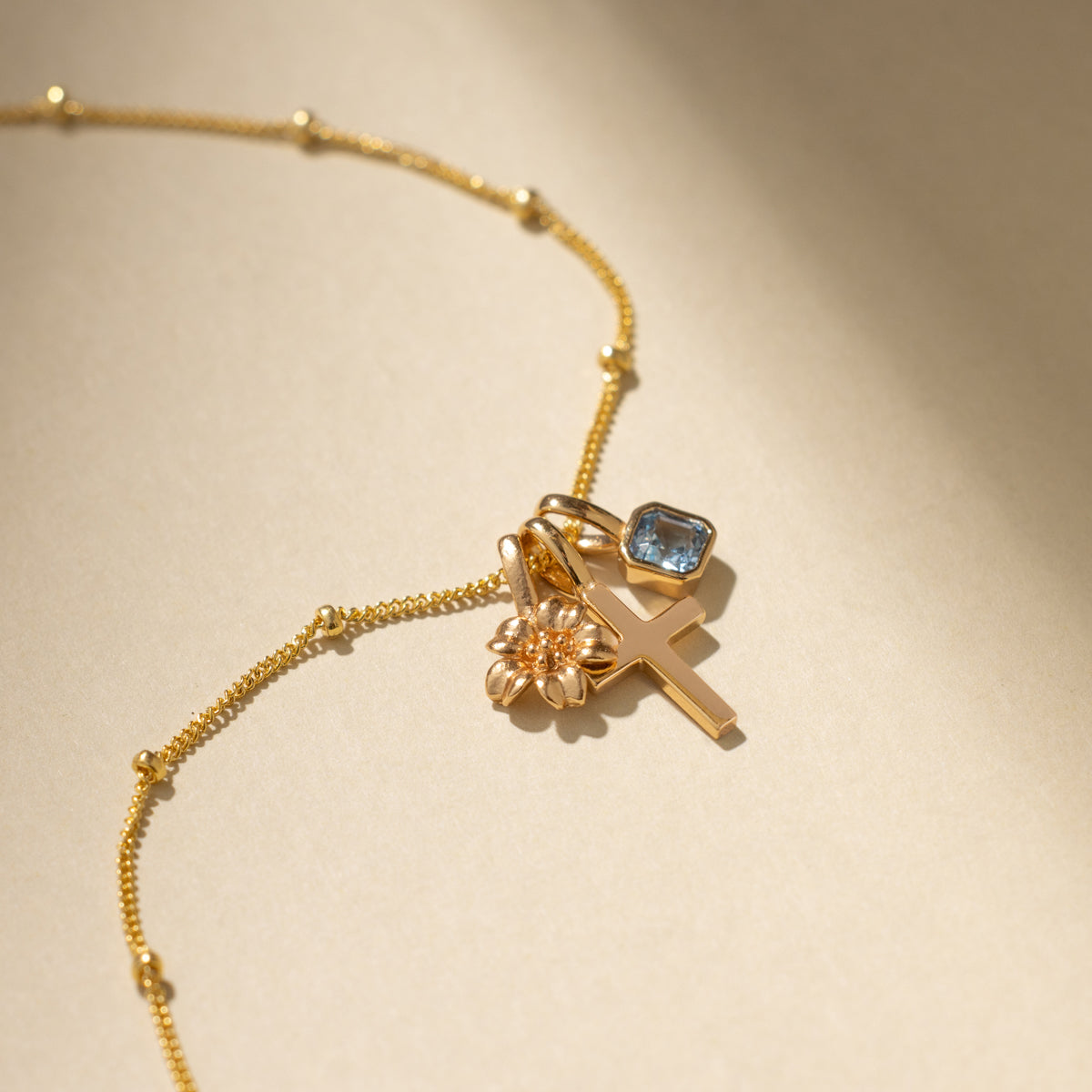 March Birth Flower Charm