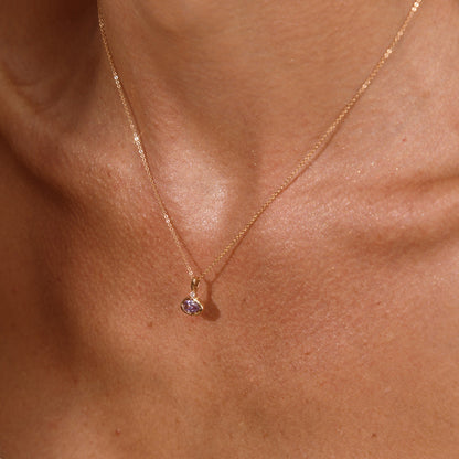 June Oval Birthstone Charm