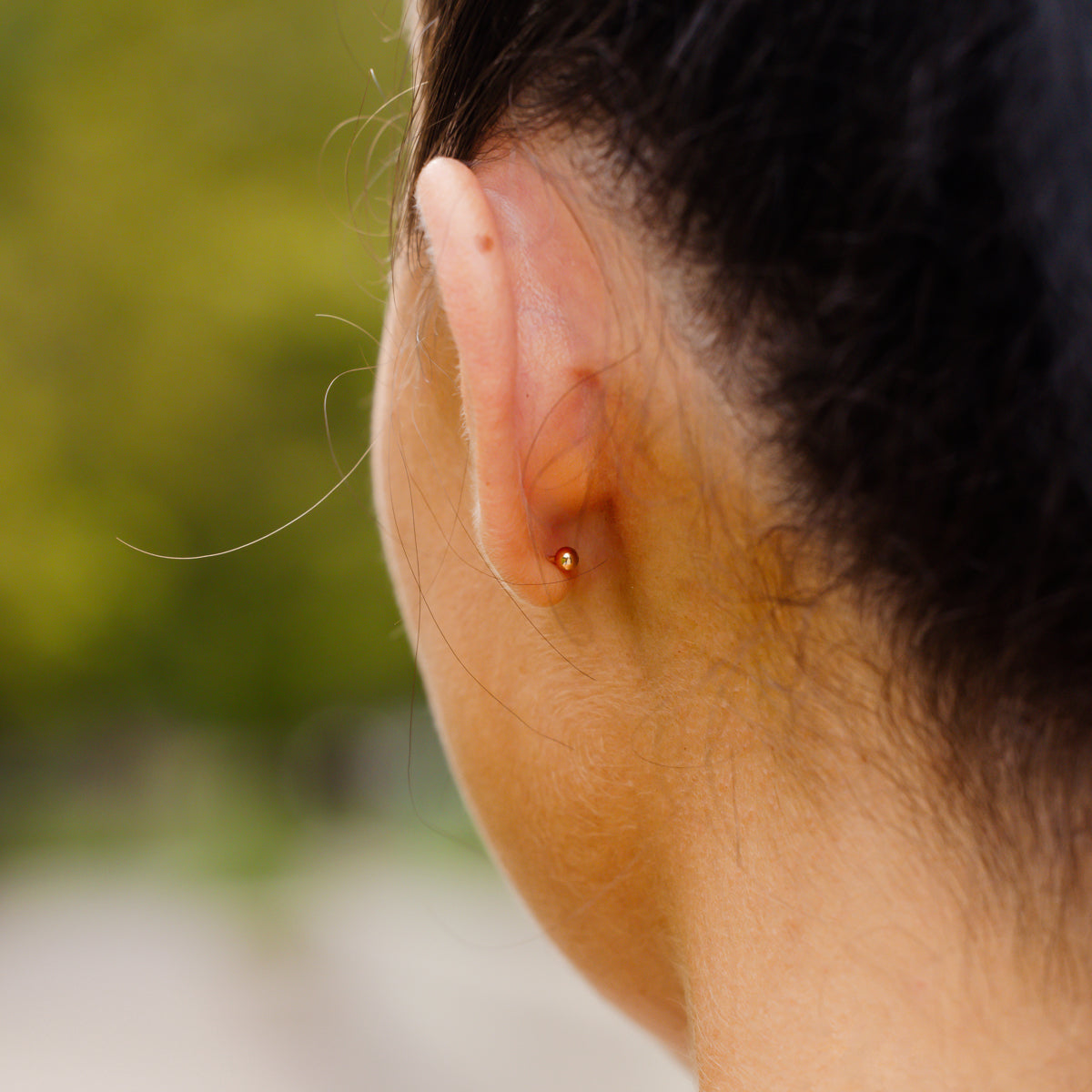 Mini Bar Stud Earrings | Final Sale