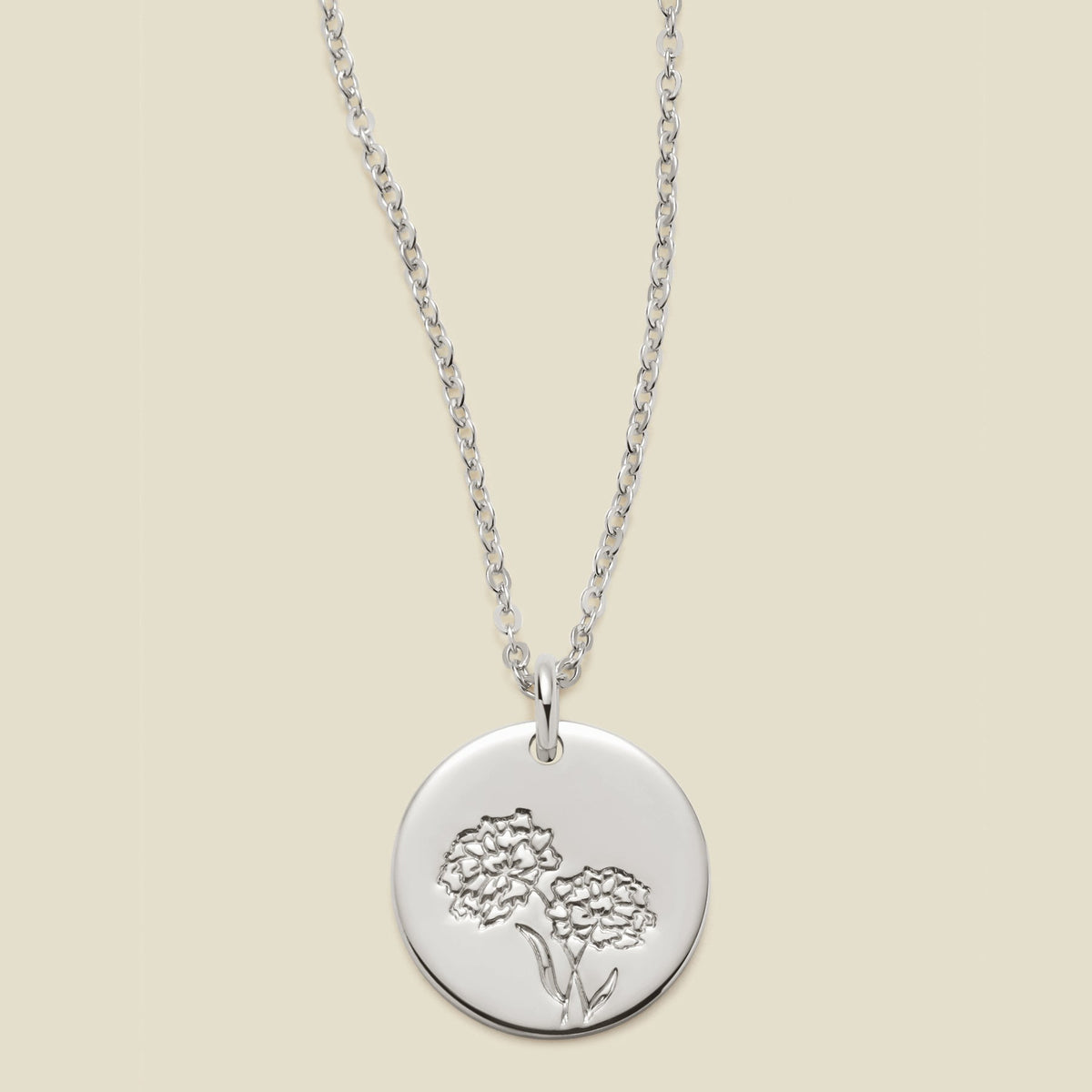 October Birth Flower Necklace
